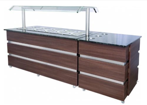 BUFFET QUENTE Modelo Top - CHIMA FRIO