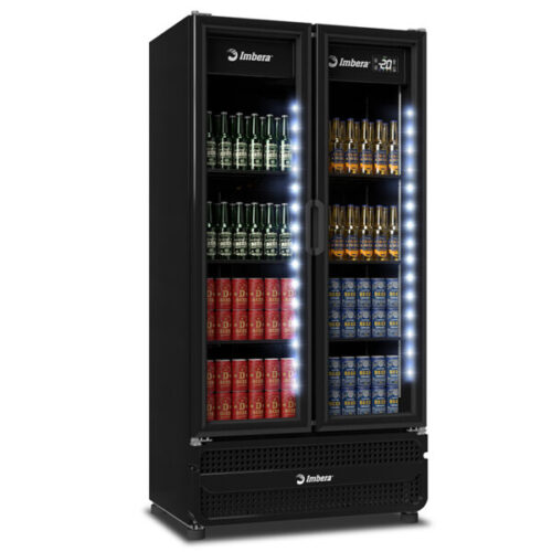 Cervejeira CCV480 Porta de Vidro Full Black 810L