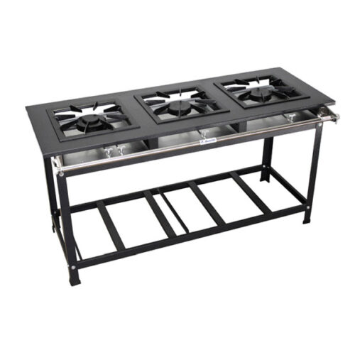 Stander 3 bocas em linha ref. 7031