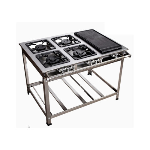 INOX 4 BOCAS C/CHAPA Ref. 34104