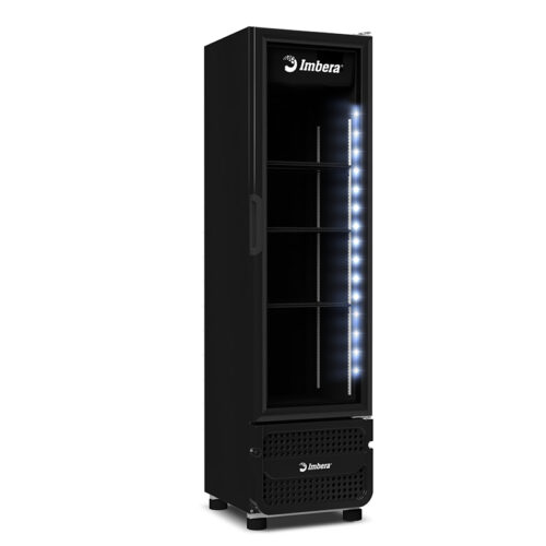 Refrigerador Bivolt Inverter VR08 Porta de Vidro Full Black 244L - Imagem 2
