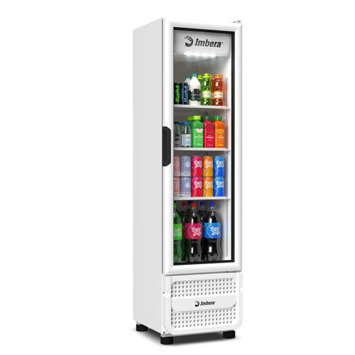Refrigerador Bivolt Inverter VR08 Porta de Vidro Full White 244L - Imagem 2